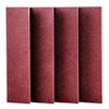 AVE ISOWEDGE-B Acoustic Foam Wedge Burgundy - 10 Pack