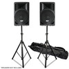 Prostand SS-Kit Speaker Stand Pair with Carry Bag