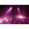 Beamz Gobo  Derby with strobe 1 LED DJ Effect Light with UV and Strobe