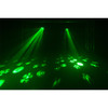 Beamz Gobo  Derby with strobe 1 LED DJ Effect Light with UV and Strobe