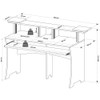 Glorious Workbench Studio Workstation - White