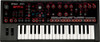 Interactive crossover synthesizer with analog and digital sound engines, onboard pattern sequencer, and vocal effects.