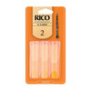 Rico RP120 Bb Clarinet Reeds Size 2.0 – 3 PACK