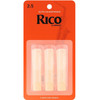 Rico RP225 Alto Sax Reeds 2.5 – 3 PACK