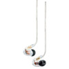 Shure SHR-SE535-CL Stereo In-ear Clear Earphones, Sound Isolating 3.5mm EAC64 cable Sound Isolating 3.5mm EAC64 cable