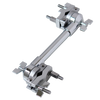 Dual universal revolving multi clamp. Fitted with one quick release clamp at each end.