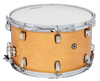 14" x 8". 6 ply. Maple shell with 16 chrome lugs with black gaskets. Super smooth strainer. Remo Coated UT Drum head. Natural finish.