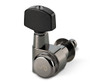 Schaller Rearlocking 3/3 M6-PIN Ruthenium/Ebony