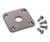 Schaller Jack Socket Plate Ruthenium-15190600