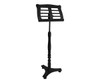 Music Stand-Wooden Low Base-Black