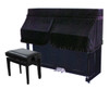 Piano Cover -Upright-Half-Drk Purple UP5