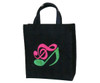 Music Carry Bag-Tall Blk Clef&Quaver