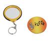 Key Ring Mirror - Yellow w/Music