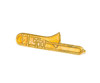 Brooch-Coloured Enamel-Trombone