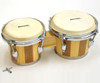 Bongos - Wooden Tunable Two Tone Natural