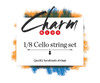 CHARM Cello Set-Chrome/Tungsten 1/8