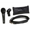 Audio Spectrum AS400V2 Dynamic Handheld Microphone with XLR-XLR Cable