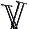 On Stage KS7171 Double X-Braced Ergo-Lok Keyboard Stand