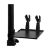 On Stage Flat Screen Monitor Stand with Folding Legs & Locking Castors