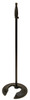 On Stage Straight Mic Stand with Stackable Weighted Base