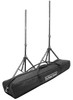 On Stage Deluxe Speaker Stand Pack with Pair of Speaker Stands & Carry Bag