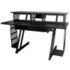 On Stage Professional Large Studio Workstation in Black