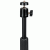 The Gator GFWRINGLIGHTDSKTP 10-Inch LED Desktop Ring Light Stand with Phone Holder and Compact Weighted Base