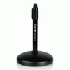 The Gator GFWMIC0501 Desktop Microphone Stand with Round Weighted Base & Adjustable Height