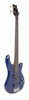 Ashton AB4TDB Bass Guitar in Blue