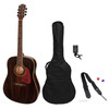 Sanchez Acoustic Dreadnought Guitar Pack (Rosewood)