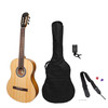 Sanchez Full-size Size Student Classical Guitar Pack (Spruce/Koa)