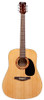 Kohala KG100 Series Dreadnought Acoustic Guitar in Natural Finish