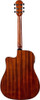 Aria ADW-01 Series Dreadnought AC/EL Guitar with Cutaway in Brown Sunburst Gloss Finish