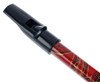 Generation Boho Designer English Tin Penny Whistle in Gaslight Red (D)