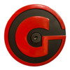 Gibraltar Drum Rack Clip-On Round Red "G" Logo - Pk 1