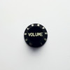 GT ABS ST-Style Volume Knobs in Black (Pk-2)