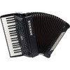 Hohner Bravo III 80 Bass Chromatic Accordion In Black