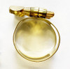 J.Michael Metal Alto Saxophone Ligature in Gold Finish