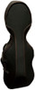 MBT 1/2 Size Hard-Foam Cello Case with Wheels in Black/Brown