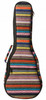 On Stage Deluxe Soprano Ukulele Bag in Multi-Colour Striped Design