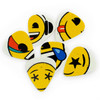 Perris 6-Pack "Emoji Yellow Faces" Licensed Guitar Picks Pack