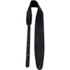 Perris 3.5" Basic Leather Guitar Strap in Black