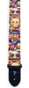 Perris 2.5" Polyester "Emoji Cool Guitar Design" Licensed Guitar Strap