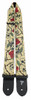 Perris 2" Jacquard Guitar Strap with Skull & Roses design