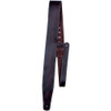 Perris 2.5" Baseball Leather Guitar Strap in Wine