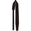 Perris 2.5" Saddle Leather Guitar Strap in Black