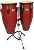 Toca 11 & 11"-3/4" Players Series Wooden Conga Set in Cherry