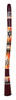 Toca Freestyle Curved Didgeridoo 50" Tribal Sun Design