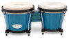 Toca 6 & 6-3/4" Synergy Series Wooden Bongos in Bahama Blue