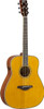 Yamaha FG-TA TransAcoustic Dreadnaught Guitar - Vintage Tint